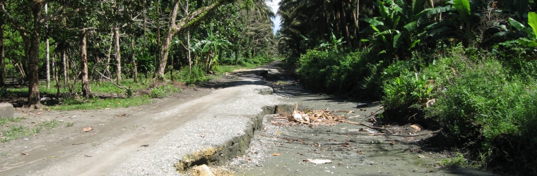 Coastal Road in Guadalcanal